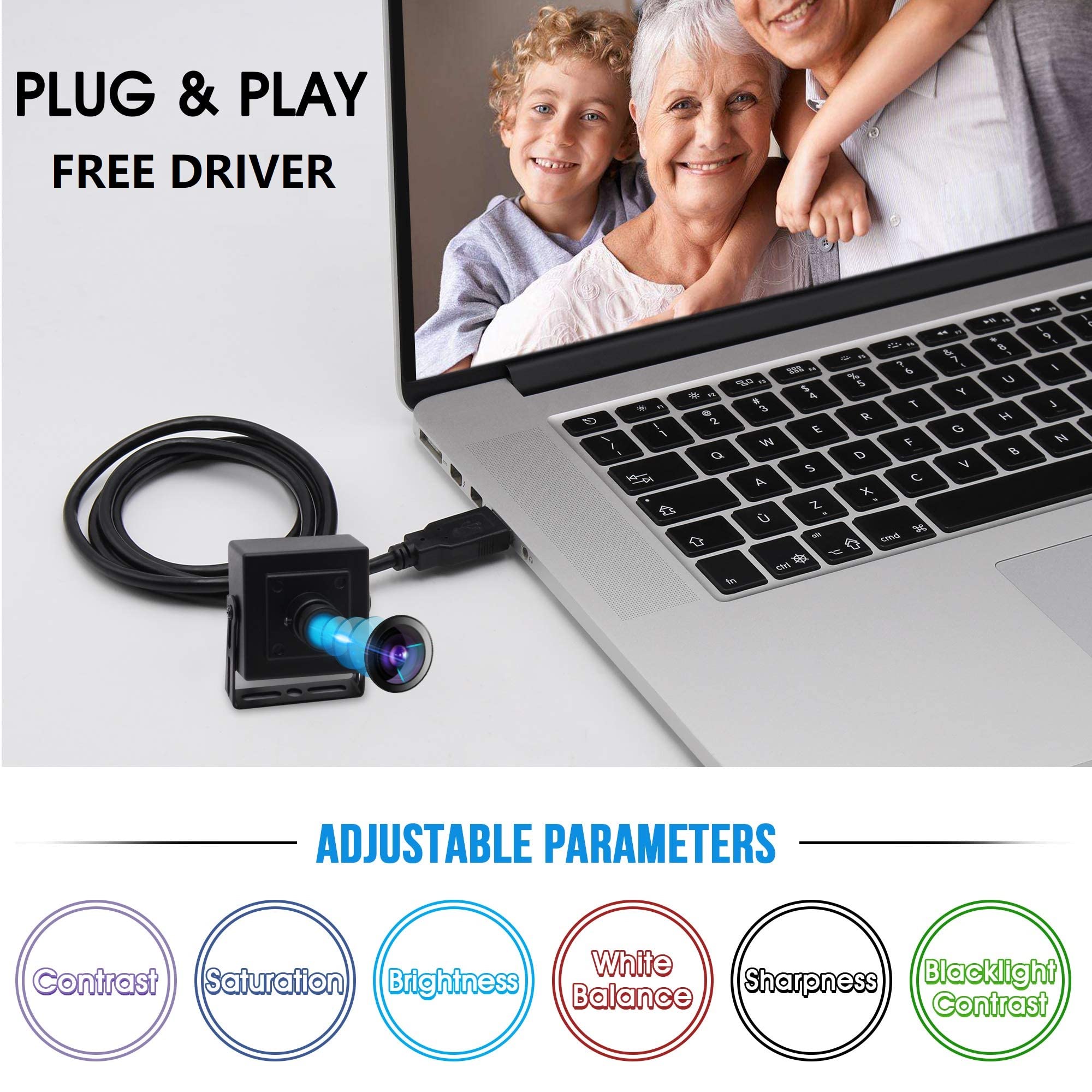 Mua ELP 4K Mini USB Camera with 3.6mm Lens and 3840x2160 HD Resolution ...