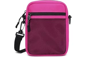 El-fmly Small Cross-body Sling Bags for Men Women, Mini Messenger Bag Shoulder Pouch for Daily Use