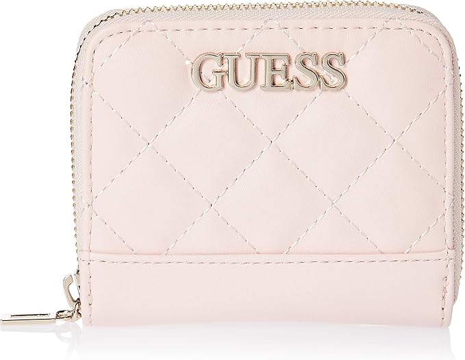Guess Illy Small Zip Around Wallet For Women, Blush Buy Online at Best