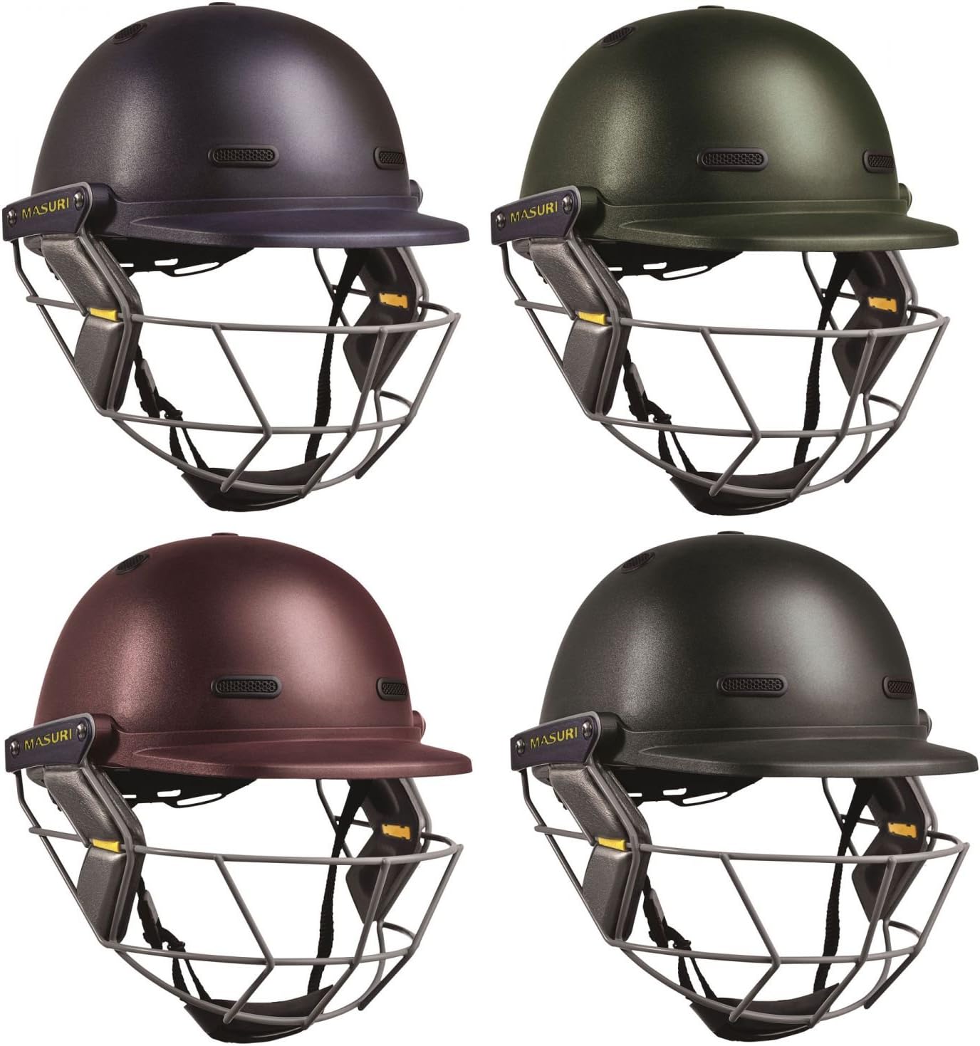 Cricket Masuri Vision Series Club Steel Cricket Helmet Helmets