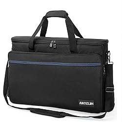 AKOZLIN Padded DJ Controller Mixer Bag Fit For