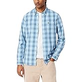Lacoste Men's Slim Fit Stretch Plaid Shirt