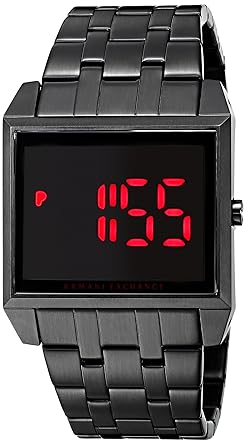 armani led watch