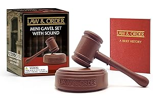 Law & Order: Mini Gavel Set with Sound