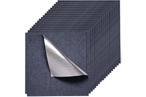 VEVOR Carpet Tiles 24x24 inch, 15 Pack Peel and Stick Carpet Square Rug, Self Adhesive Commercial Floor Soft Padded for Seaml