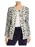 Rebecca Taylor Women's Patched Tweed Jacket, Cream