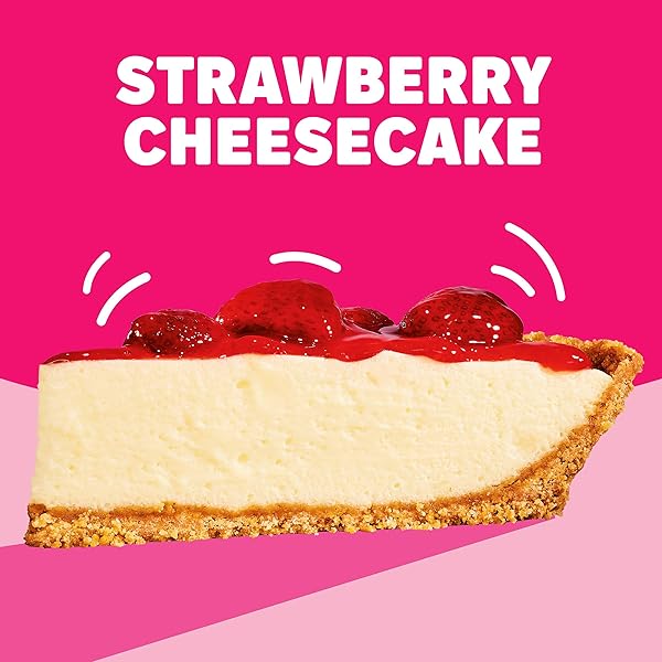 JELL-O NO BAKE STRAWBERRY CHEESECAKE DESSERT KIT WITH STRAWBERRY TOPPING( 6 CT PACK, 19.6 OZ BOXES)
