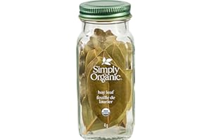 Simply Organic Bay Leaf, Certified Organic - 4g Glass Bottle