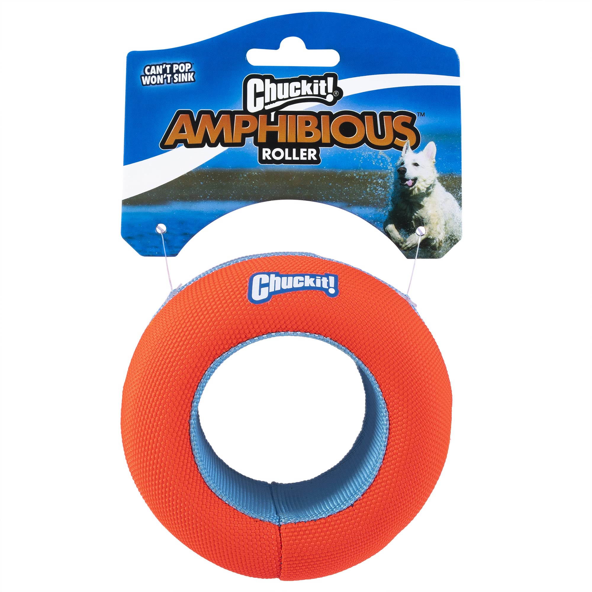 Chuckit! Amphibious Mega Ball or Roller That Floats for Medium and Large Dogs