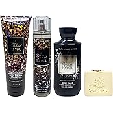 Bath & Body Works A Toast To You - Body Cream, Fragrance Mist and Body Wash - with a Creamy Rose Bar Soap