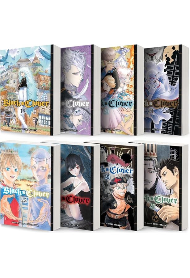 Amazon.com: Black Clover, Set of 11 Books. Vol. 26-36 by Yuki
