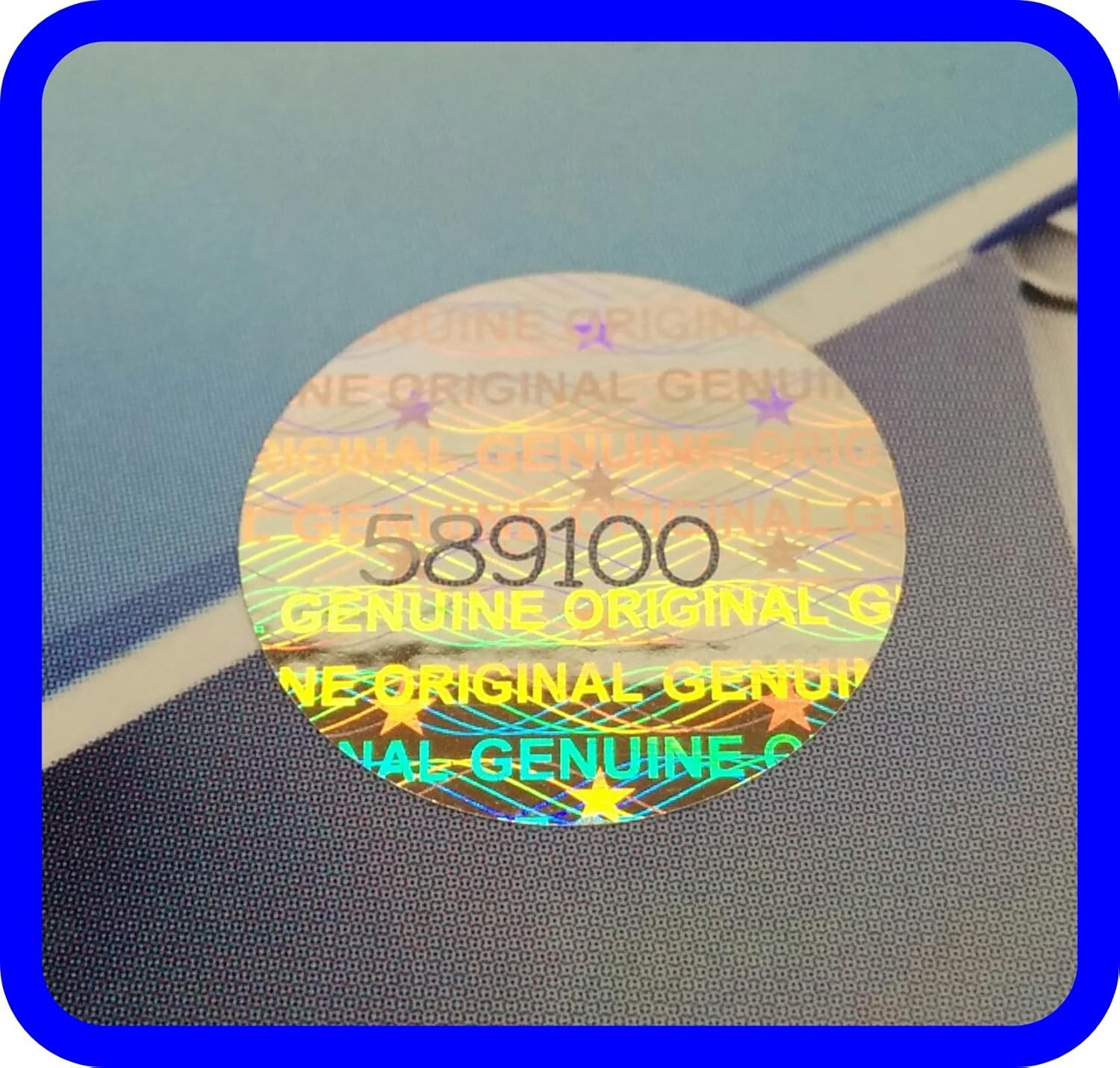 8 Mm, Cerchio Olografiche Hologram Labels-Adesivi Per - Foto 10