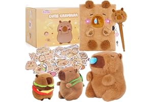 YOYTOO Capybara Gifts for Girls, Kids Capybara Plush Toys Set with Capybara Stuffed Animal, Secret Diary, Ballpoint Pen, Stickers, Birthday Christmas Gifts for Little Girls Age 5 6 7 8 9 10-12 Years Old