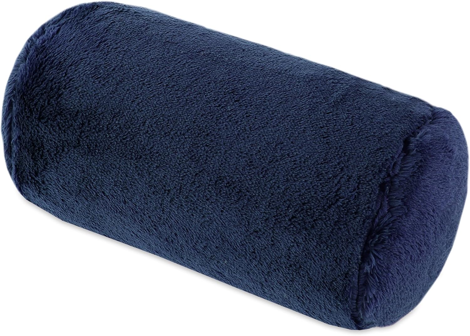 Berkshire Blanket Extra-Fluffy Plush Neckroll Removable Easy to Wash Cover Throw Pillow, Atlantis