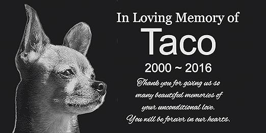 german shepherd memorial stone