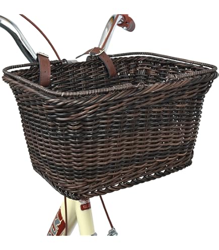 Bike Basket Metal Bicycle Basket Front Handlebar Bicycle Baskets For