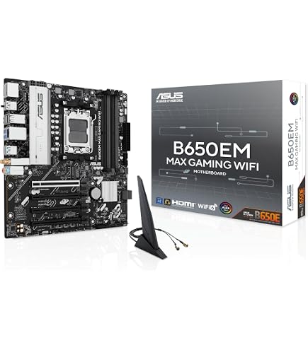 Amazon.com: ASUS Prime B650M-A AX AMD B650(Ryzen 7000) Micro-ATX