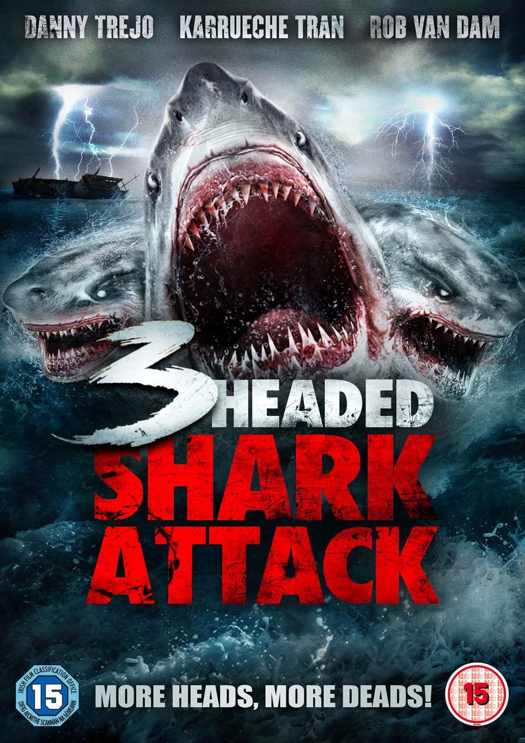 3-Headed Shark Attack [DVD] [UK Import]: Amazon.de: Karrueche Tran, Rob