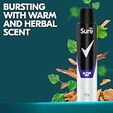 Sure Men Active Dry Antiperspirant Deodorant Body Spray MotionSense 48hr view 2