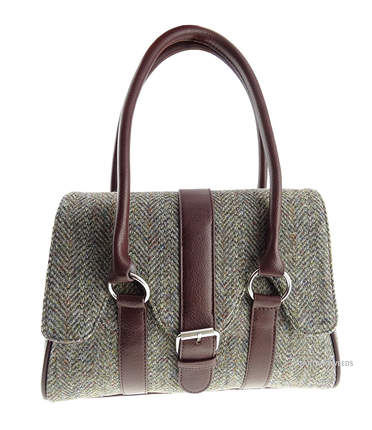 Glen Appin Ladies Harris Tweed Orchy Scallop Bag LB1017 (COL 5)
