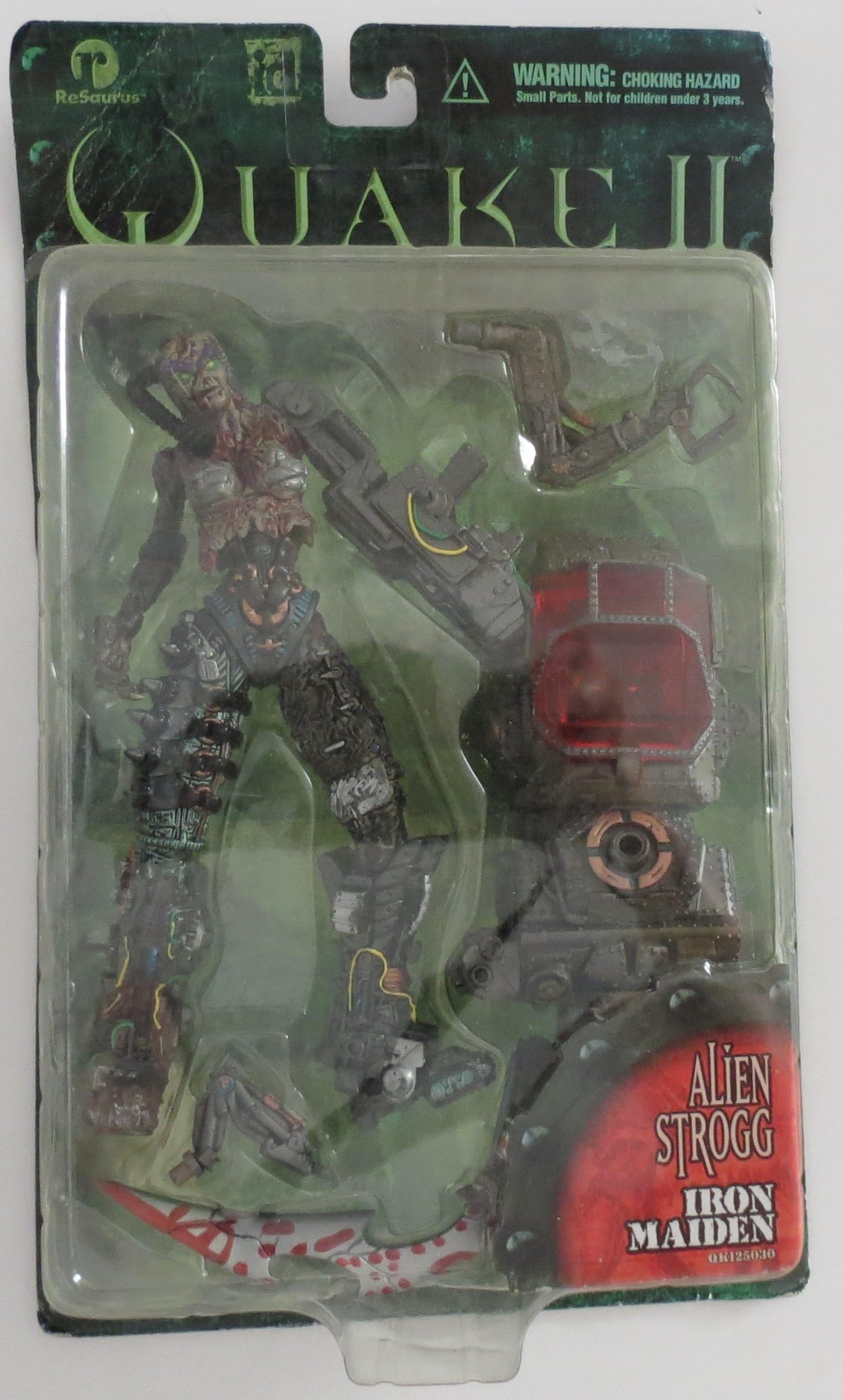 Quake II Alien Strogg With Iron Maiden