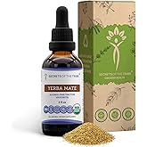 Secrets of the Tribe Yerba Mate USDA Organic Tincture | Alcohol-Free Extract, High-Potency Herbal Drops | Made from 100% Certified Organic Yerba Mate (Ilex paraguariensis) Dried Leaf (2 fl oz)