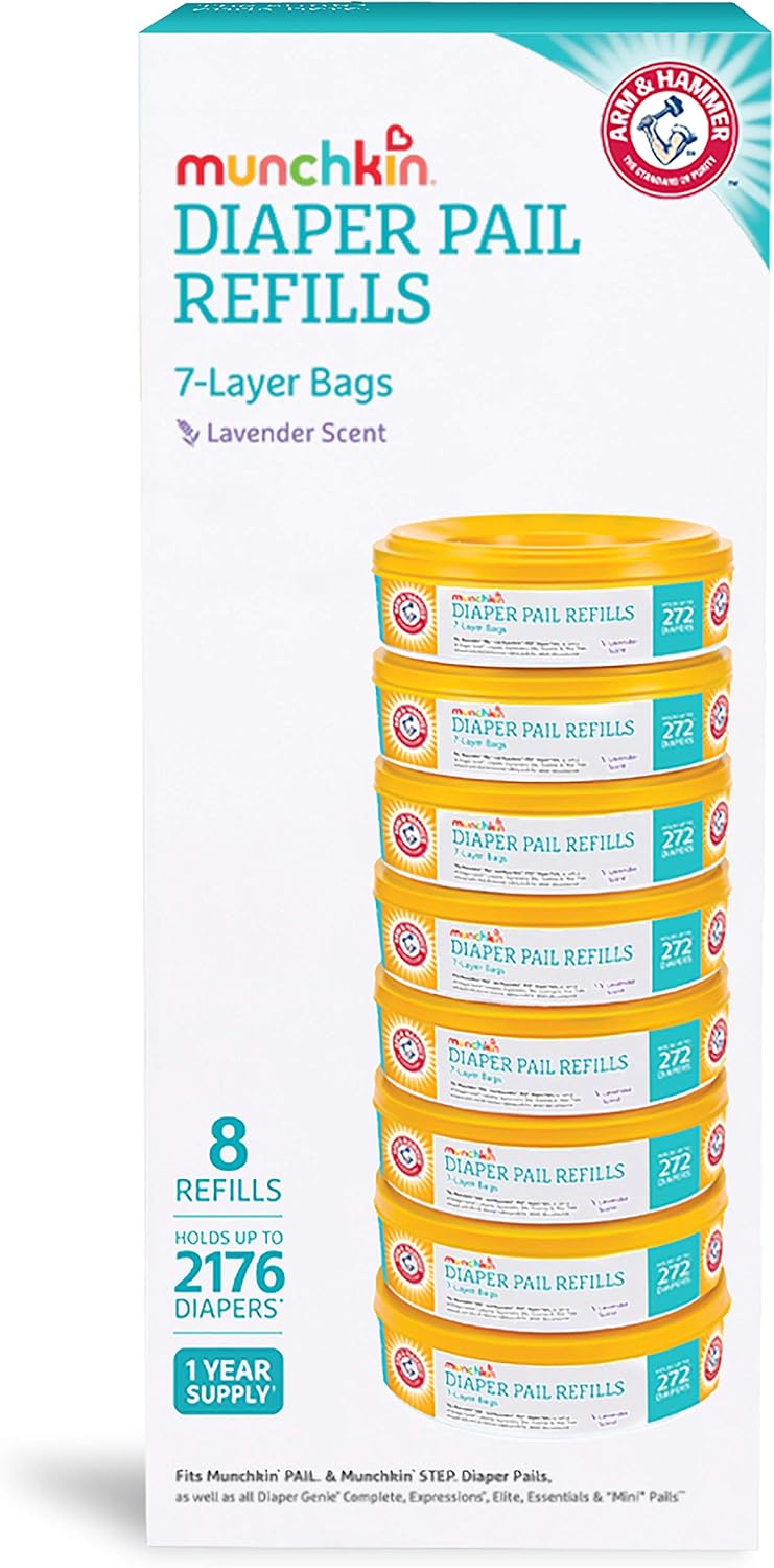 munchkin diaper pail refills amazon