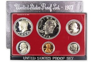 PROFILE COINS & COLLECTIBLES 1977 Clad Proof Set U.S. Mint Original Government Packaging OGP