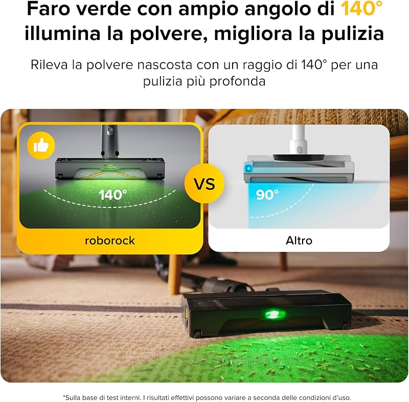 H60 Ultra Aspirapolvere Senza Fili, 210AW scopa elettrica, 90 min