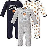 Hudson Baby unisex-child Cotton Coveralls