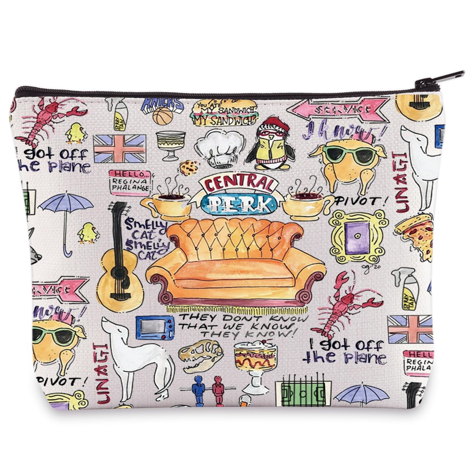 BWKTOP Friend TV Show Tote Bag - Friend Central Park Shoulder Bag, Hello Reading M Bag, L, Fashion