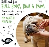 BUGALUGS Biodegradable Dog Wipes 110 x 20cm Fragrance Free Bamboo view 6