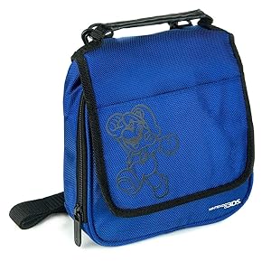 Nintendo 3DS Super Mario Universal Transporter Case for 2DS, 3DS, 3DS XL, DS, DS XL - Blue