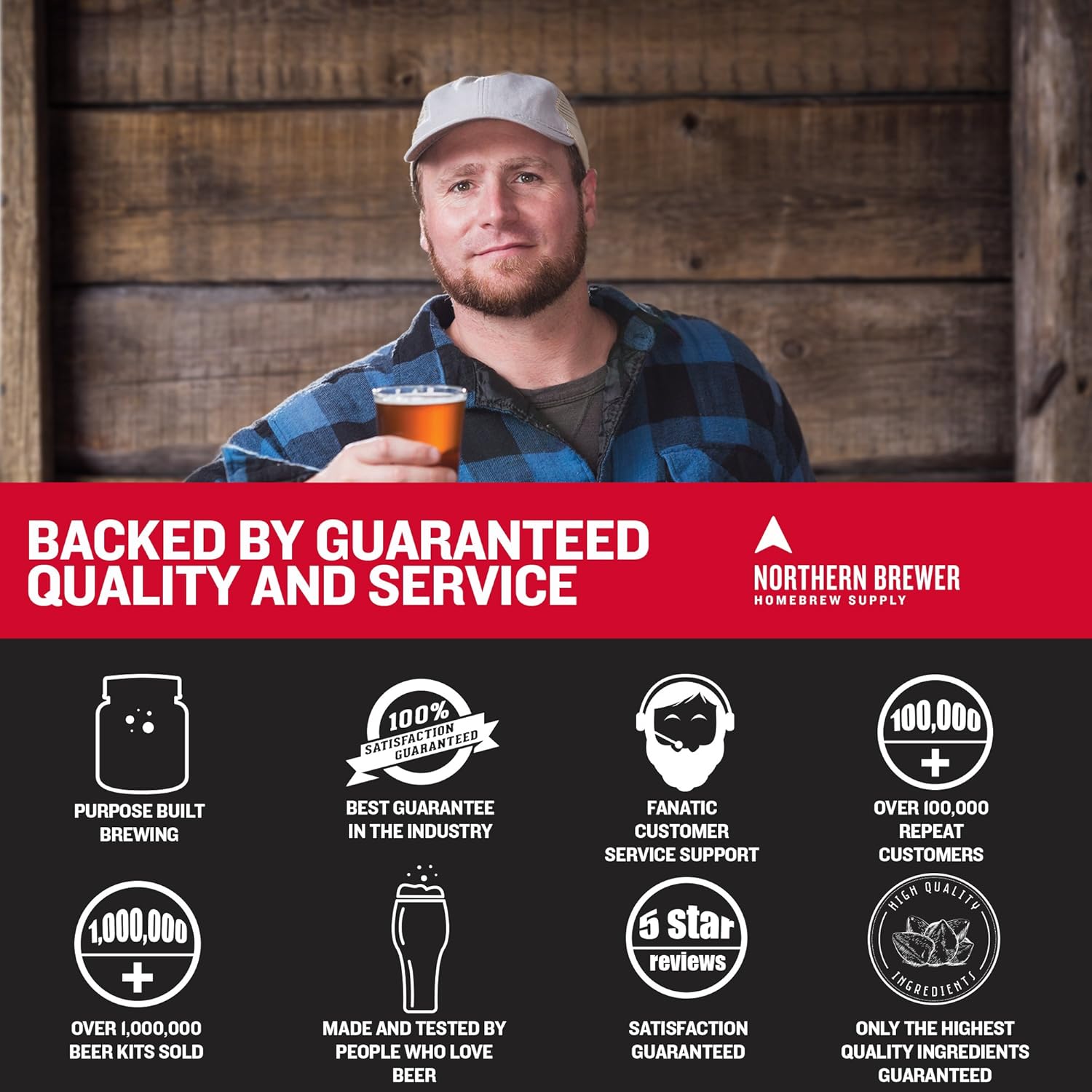 Northern Brewer Brew. Share. Enjoy. HomeBrewing Starter Set