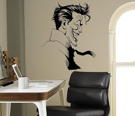 Amazon Com Joker Supervillain Wall Vinyl Decal Batman