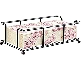 Bathroom Paper Towel Holder Bathroom Guest Towel Holder Tray for Bathroom Napkin Holder Guest Towels Disposable Bathroom Napkin Holder Black