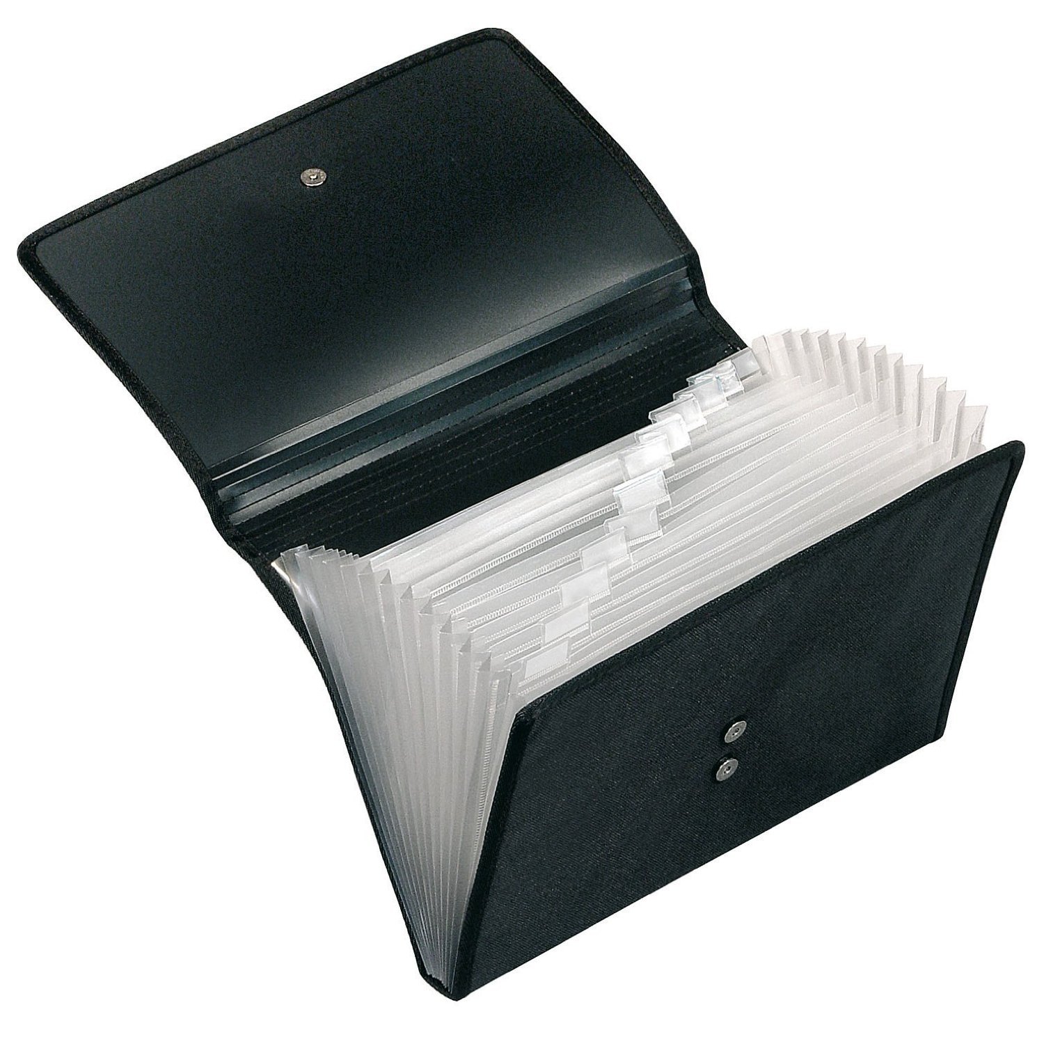 Veloflex 4445880 Office Expander File DIN A4 12-Part with Tabs Magnetic Clasp