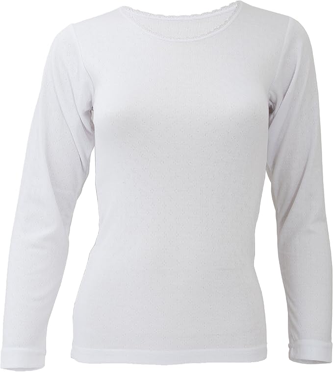 tee shirt blanc manche longue femme