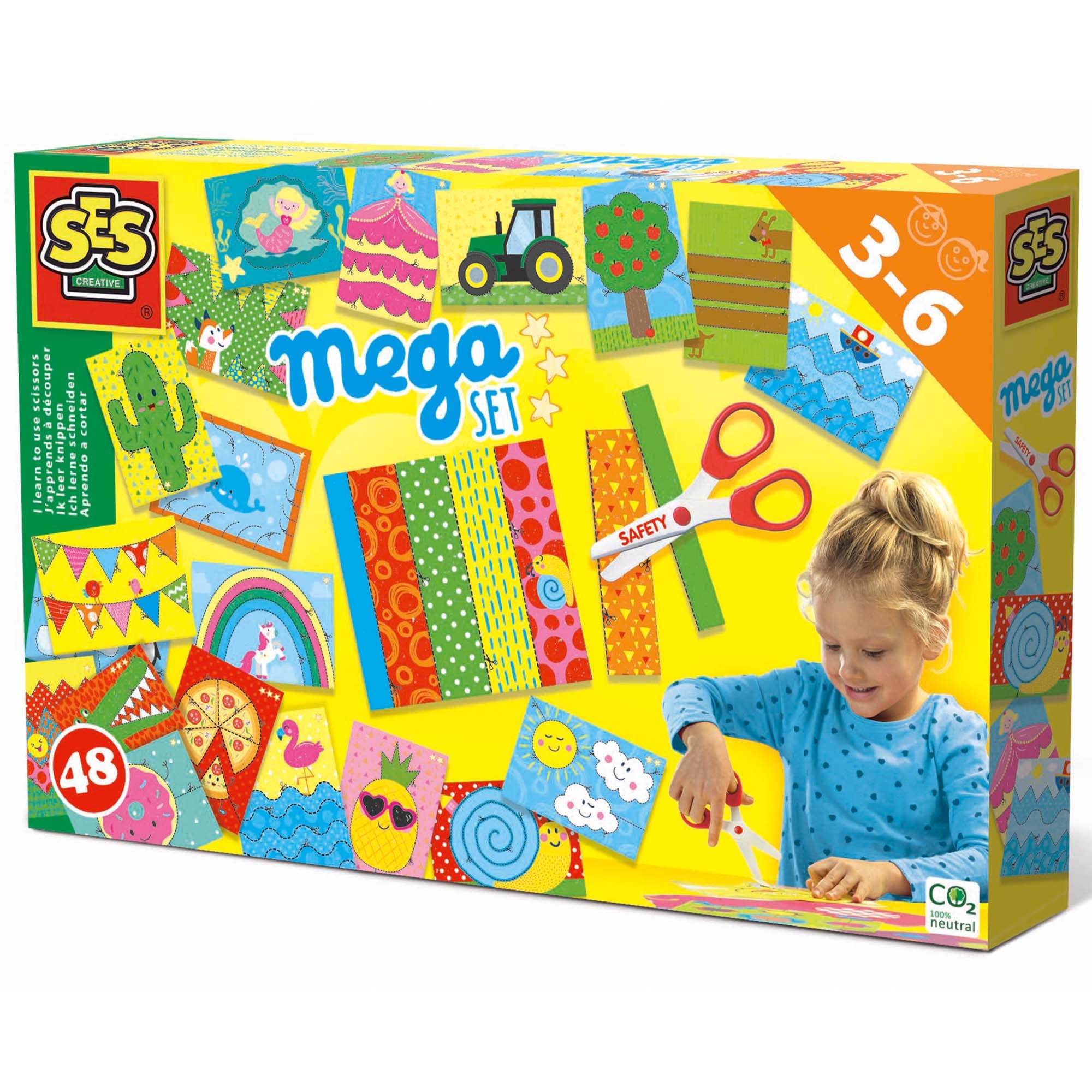 SES Creative - 14617 - I Learn to use Scissors - mega Set