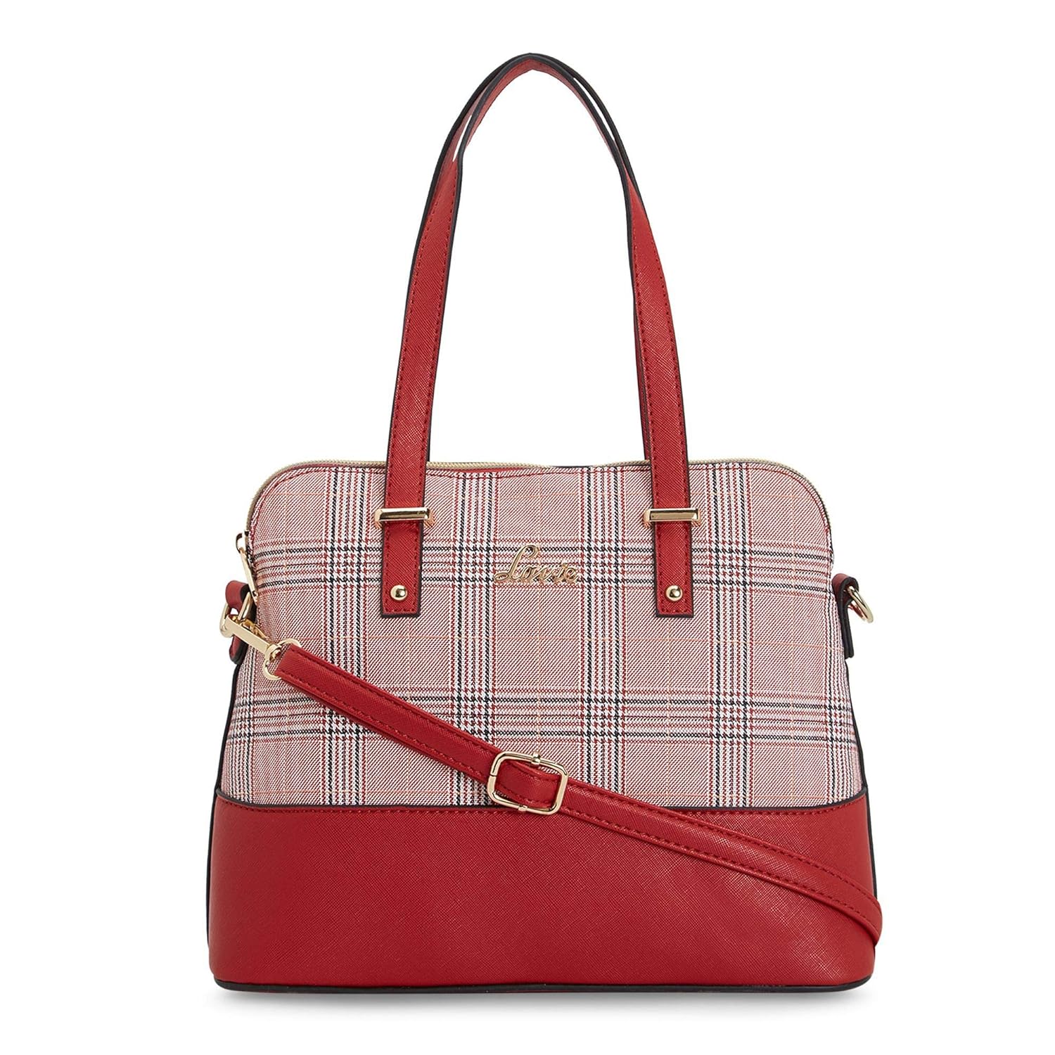 lavie satchel red