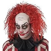 California Costumes, Clown Pattern Baldness, Wig with Bald Cap