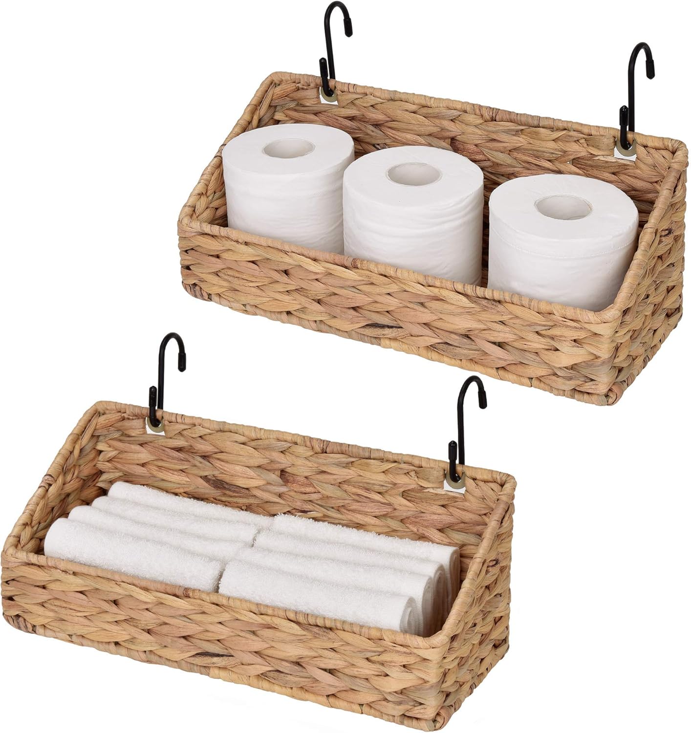StorageWorks Woven Wall Baskets for Storage