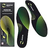 Enertor PX1 Running Insoles - Sports & Running - Full Length Orthotics, Shock Absorbing Technology - Foot & Heel Pain Relief - for Plantar Fasciitis, Achilles Tendonitis, Arch Support, US Mens 6-7