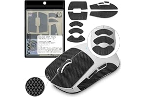 TALONGAMES Mouse Anti Slip Grip Tape Compatible with Logitech G PRO X Superlight, Superlight 2 Wireless Gaming Mouse, Palm Sweat Absorption, Thin 0.5mm, Cut to Fit, Easy to Apply, Mouse Skin (Black)