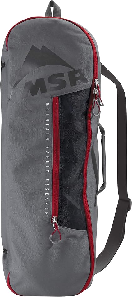 Amazon Com Msr Snowshoe Bag Tote Bag For Carrying Packing And Storing Snowshoes Fits Snowshoes Up To 25 Inches Black Sports Outdoors