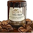 TERRA ORIGIN Collagen Peptides Powder | Bone Broth Hydrolized Collagen Type I and III Protein Supplement | for Women and Men Hair, Skin, Nail and Joint Support | Chocolate (20 Servings)