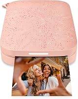 HP Sprocket Portable 2x3 Photo Printer Blush Pink Starter Bundle view 2