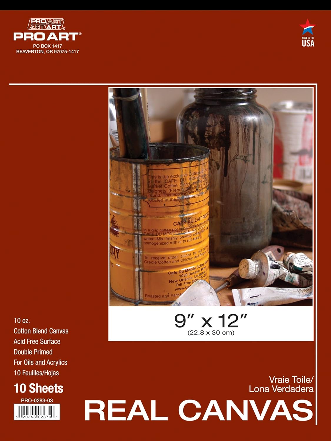 Pro Art 9Inch by 12Inch Real Canvas Pad Amazon.ca Home & Kitchen