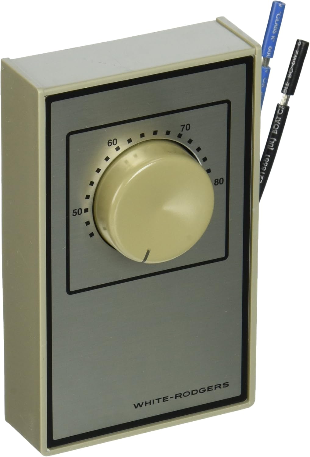 Emerson 1A65-641 Line Voltage Baseboard Thermostat, Beige