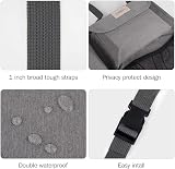 SURDOCA Hanging Car Boot Organiser XL Grey 600D Oxford Storage Bag view 9
